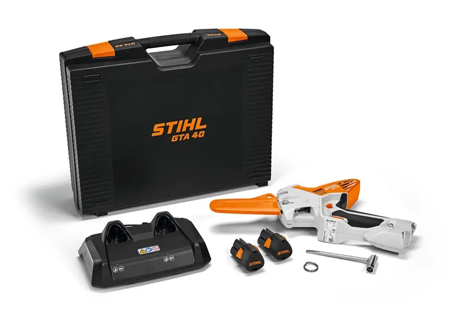 Stihl gta 40 med batteri och laddare