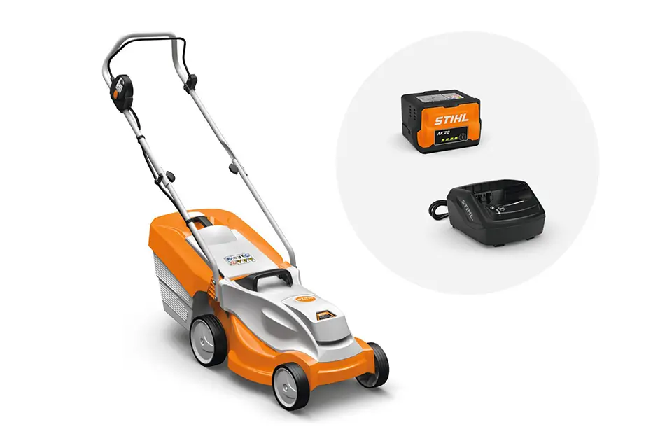 Stihl rma 235 med ak 20 batteri och al 101 laddare